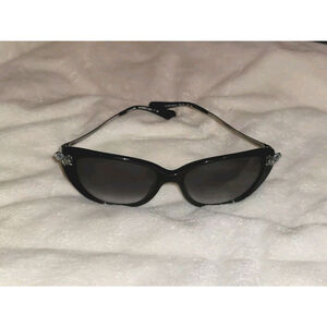 COACH Sunglasses. Black Cat-Eye Flower Accent HC 8242B (L1021) 50028E 55-16 135